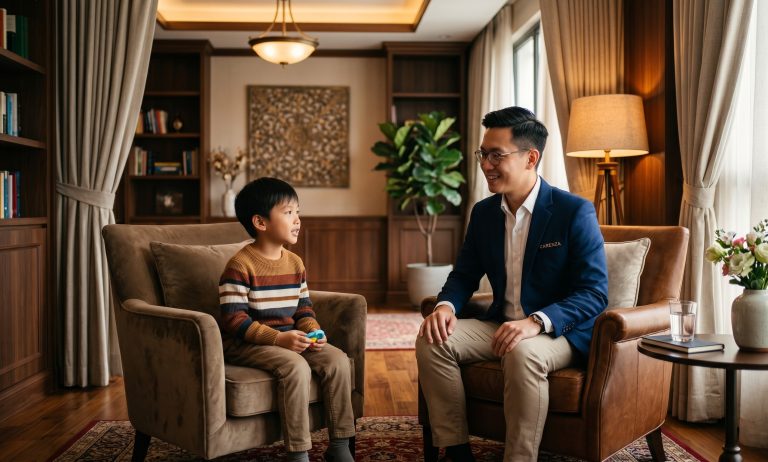 Hipnoterapi anak dekat saya